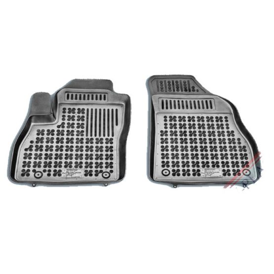 MTM Tapis Velour Sur Mesure Pour Fiat 500/500C/500S - Noir | 100% Polypropylène, Antidérapant