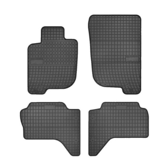 Tapis Voiture Fiat 500X 2015 MTM - Velour Noir Sur Mesure