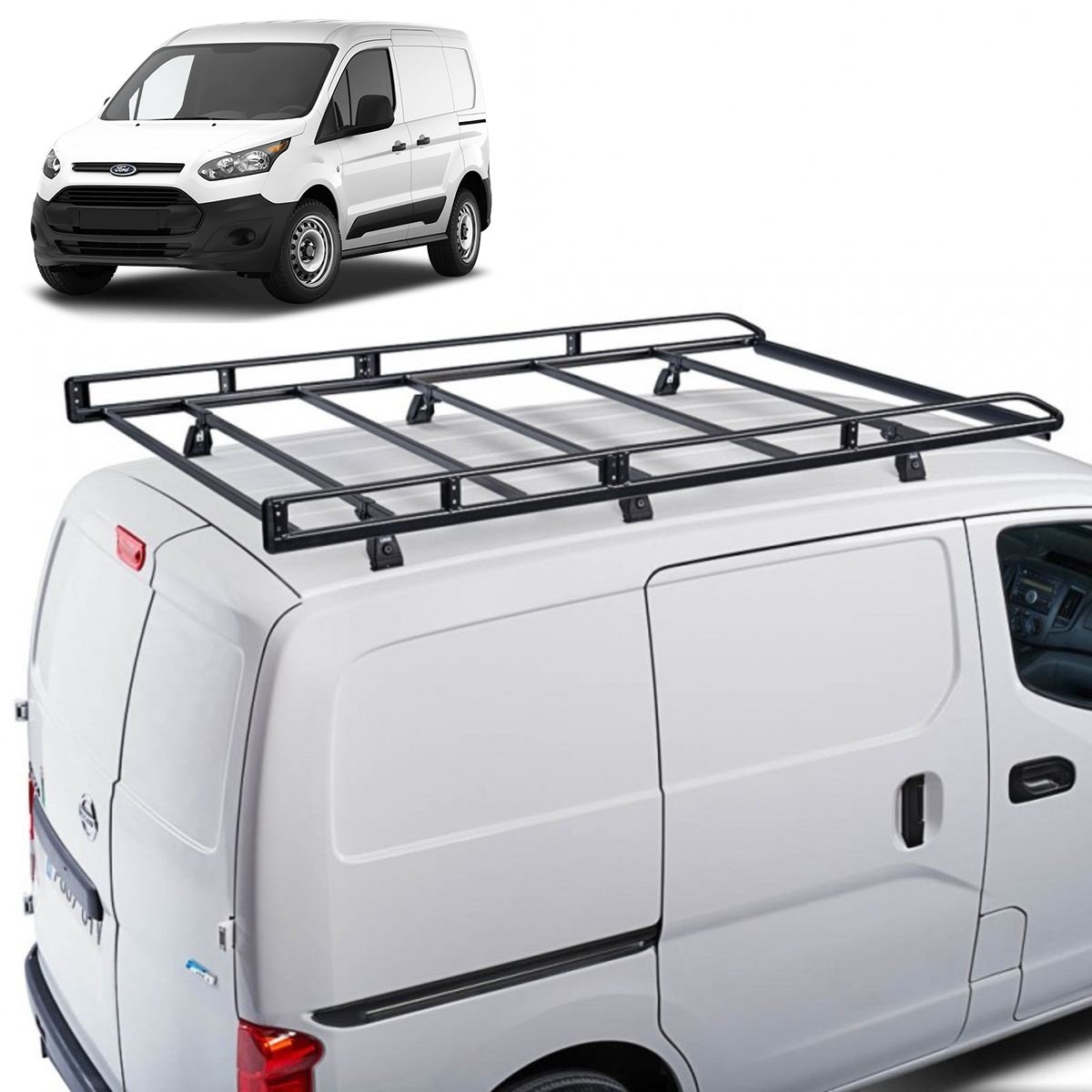 Galerie pour Ford Transit Connect ultra légère et résistante