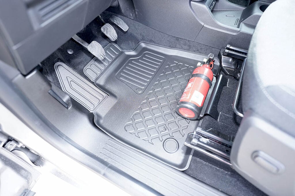 Tapis De Sol Renault Kangoo 2008-2021 - Couleur Graphite, Feutre, NEUF - Marque Carmel