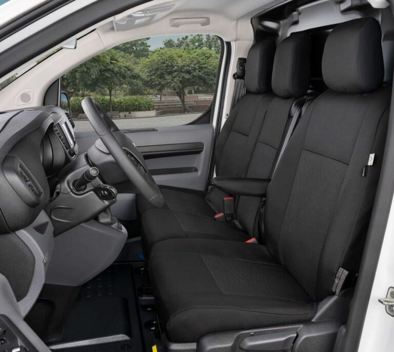 Siège Arrière Droit FACILE Pour Fiat Scudo 272 (2007-2016) - Occasion, Avec Trou Dans Le Coussin
